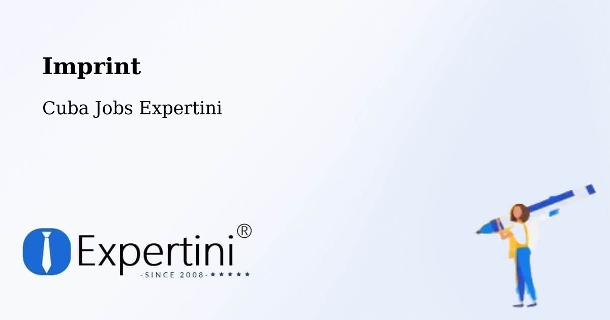 Imprint – Colombia - Cuba Jobs Expertini
